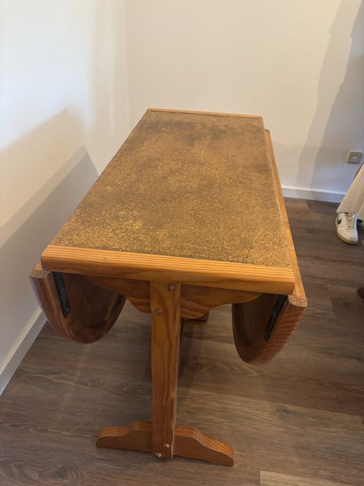 Mesa madeira extensivel