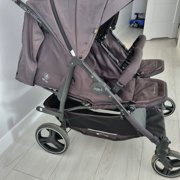 euro-cart doblo wózek bliźniaczy spacerówka