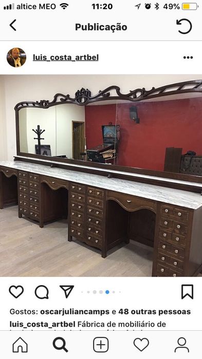 Mobiliario barbeiro preço fábrica