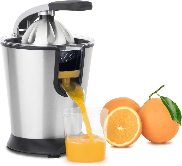 Máquina de Sumos Espremedor 300W Aço Inoxidável NOVO
