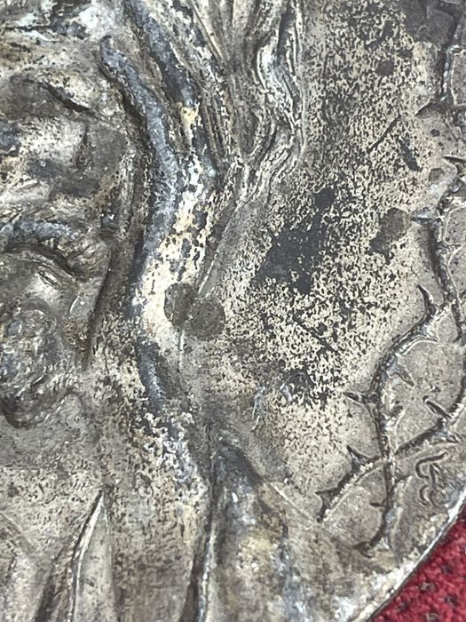 Andrzej Tyblewski Jezus Chrystus Stara Plakieta Sygnowana