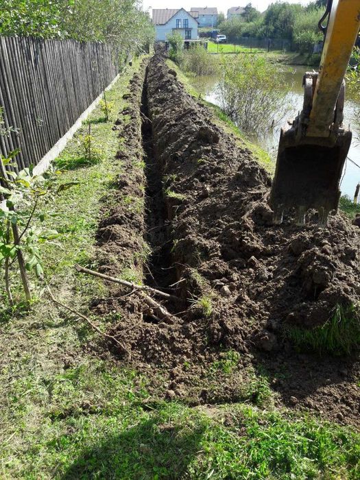 Послуги міні-ескаватора. Новояворівськ. Яворів. Львів