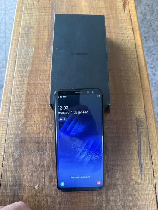 Samsung S8+ ( com cabo e caixa)