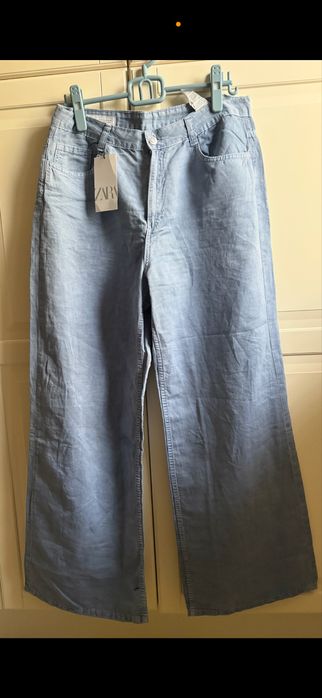 Spodnie Zara rozm.42 ciankie