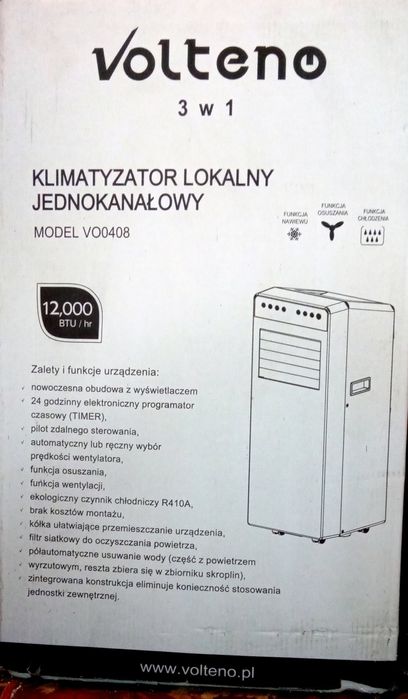 Klimatyzator przenośny
