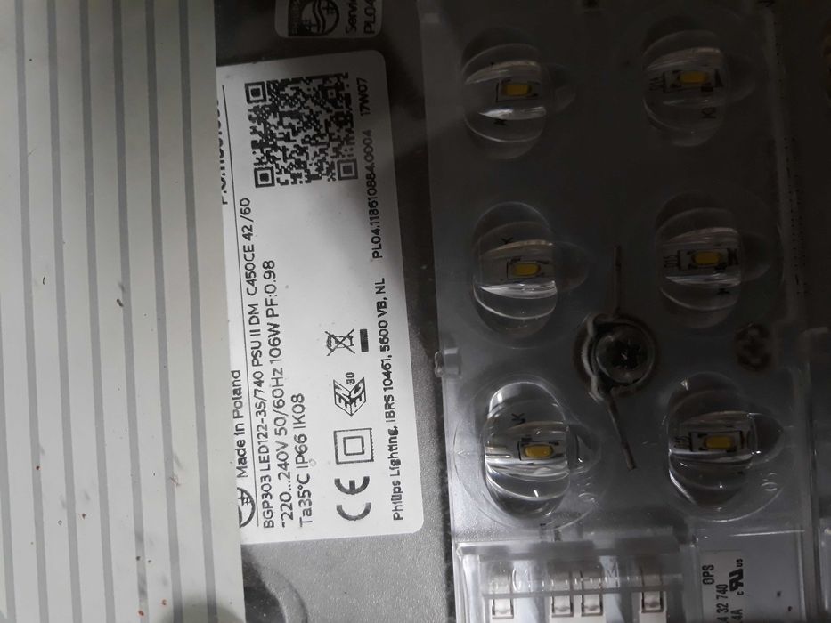 Lampa ledowa,nadbramowa philipsa