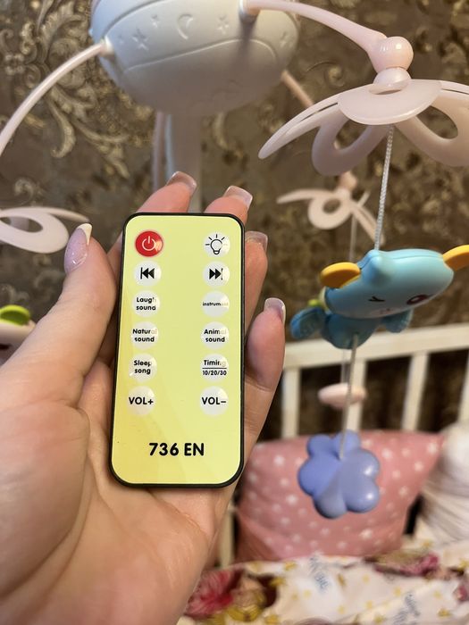 Мобіль на ліжечко 3 в 1