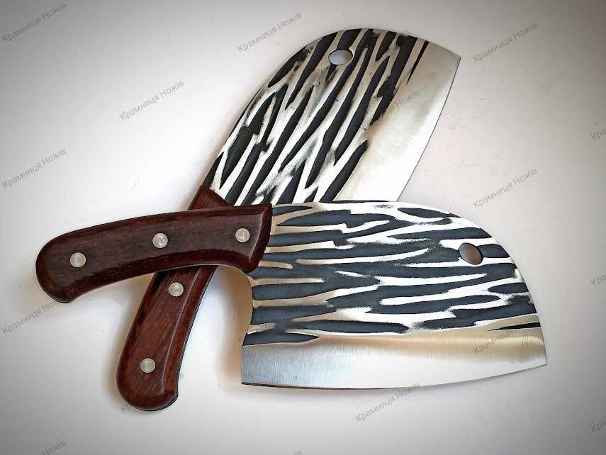Кухоний ніж сікач Серб кухонный топор Нож для мяса Сербский нож