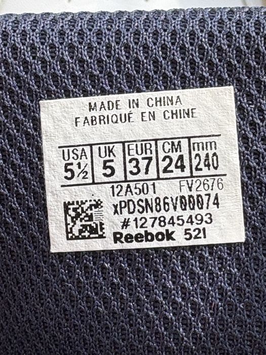 Buty Reebok rozmiar 37