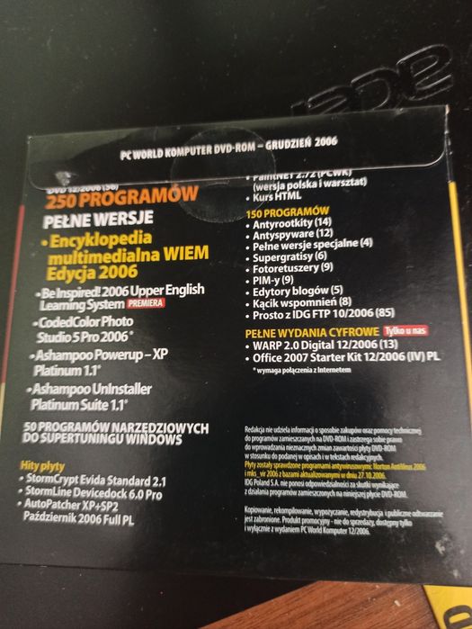 PC World komputer DVD 2006