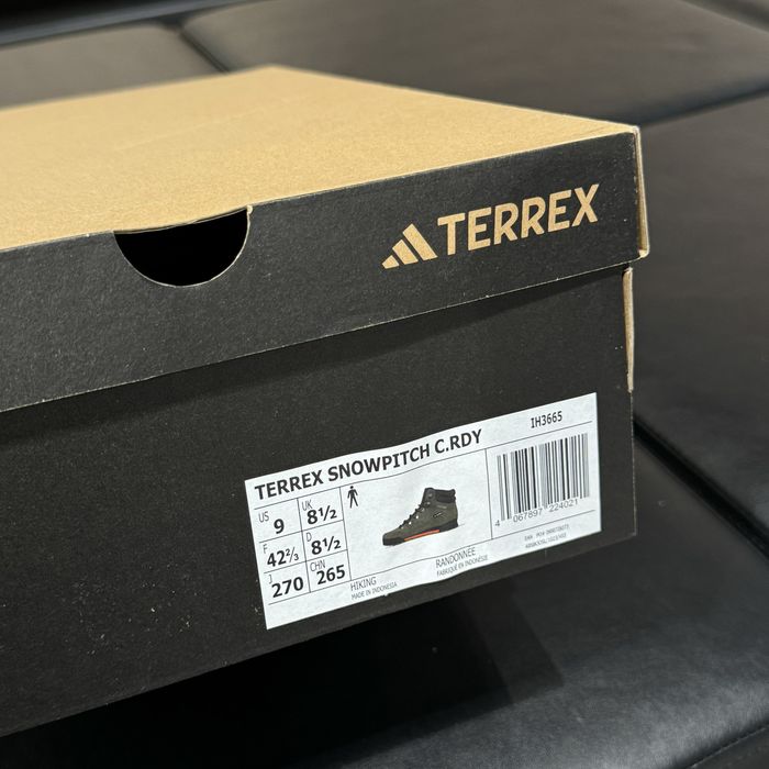 Ботинки Adidas Terrex Snowpitch демисезон черевики зимние трекінгові