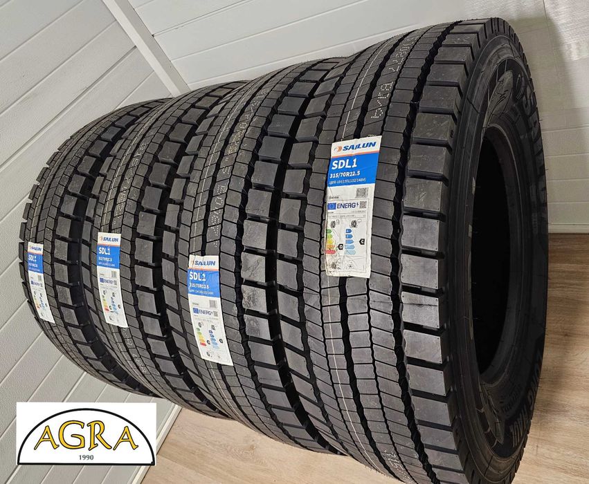 315/70R22.5 (1120netto) OPONA  SAILUN napęd opony autostrada