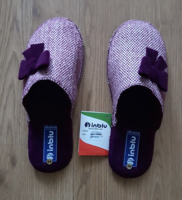 Продам жіночі домашні капці Inblu (41 р.)