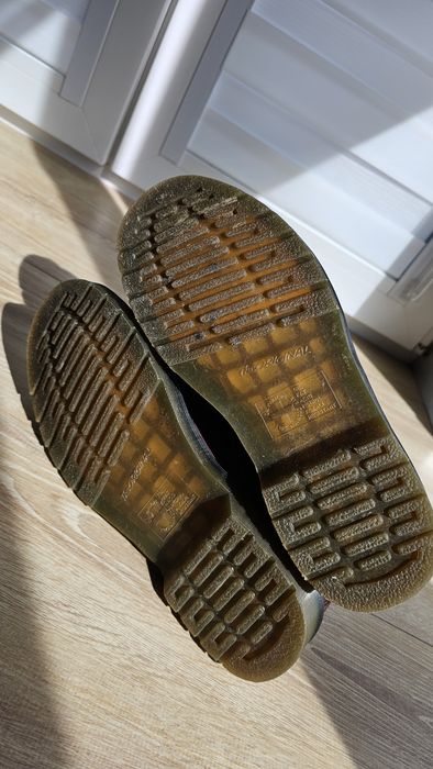Buty Dr. Martens 1460 Pascal bordowe, brązowe, bardzo mało używane rozm.  42-43