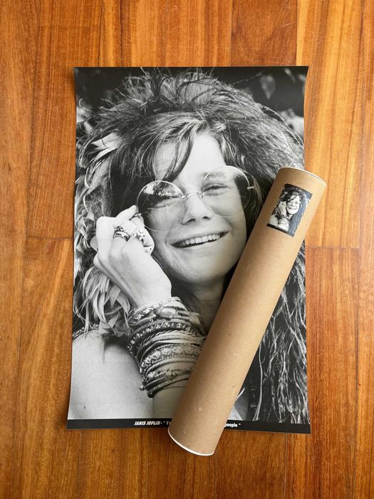 Poster Exclusivo Janis Joplin – Edição Limitada 60x40cm