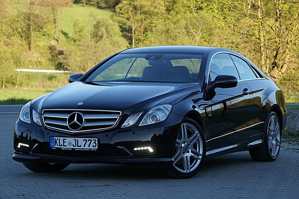 Mercedes-Benz Klasa E E-350cdi 3.0 v6 Coupe pakiet AMG Super stan