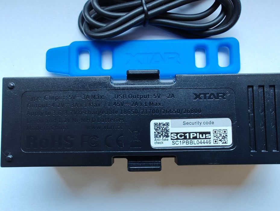 Xtar SC1 Plus ładowarka i Powerbank do akumulatorów Li-ion i NiMH