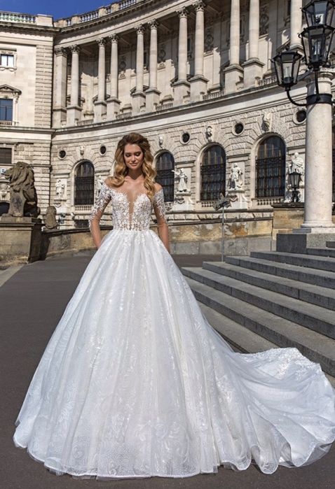 свадебное платье Crystal design