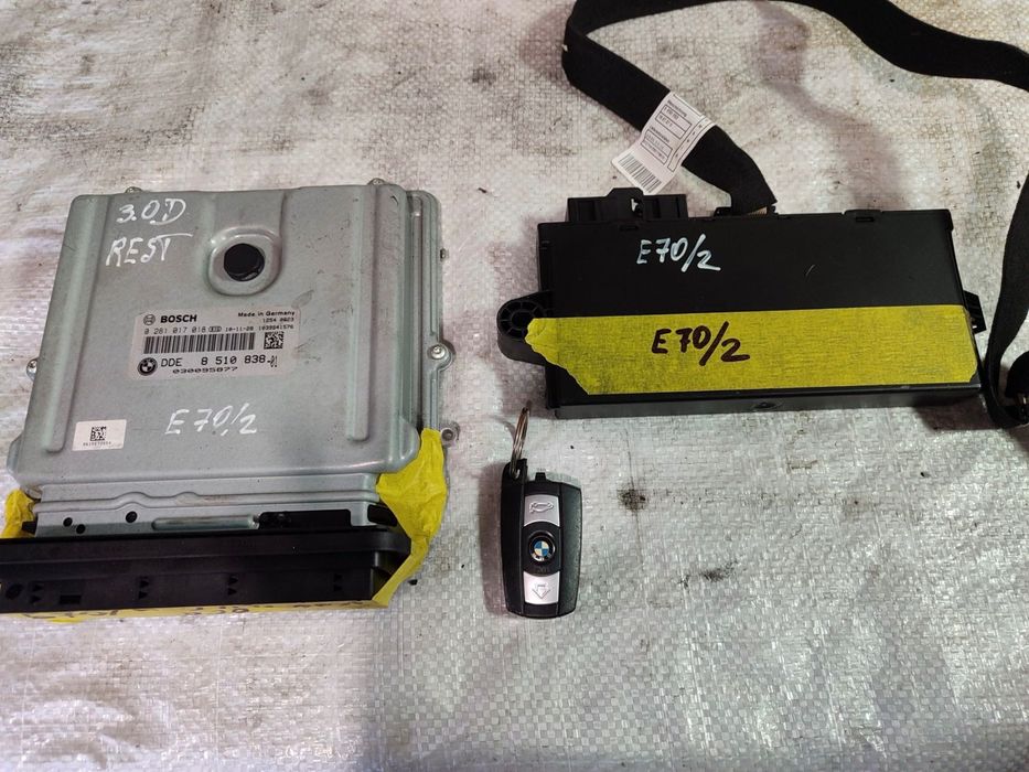 Блок управления двигателем ЭБУ ЕБУ BMW X5 E53 E70 F15 F25 Мозги БМВ Х5