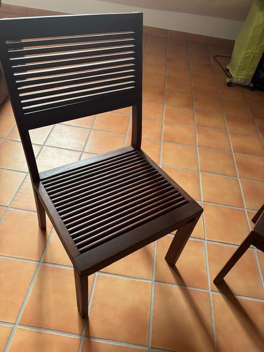 Conjunto de 4 cadeiras de jardim