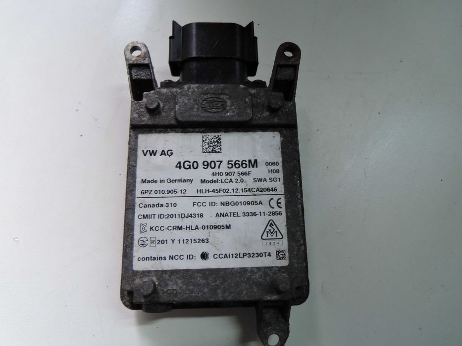 AUDI A6 C7 A7 Radar Asystent Zmiany Pasa Prawy DISTRONIC 4G0 907 566M
