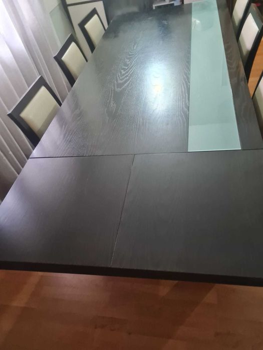 Mesa de jantar  extensível 2.00m/3.00m