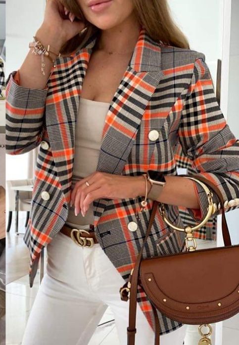 Marynarka krata XS livi