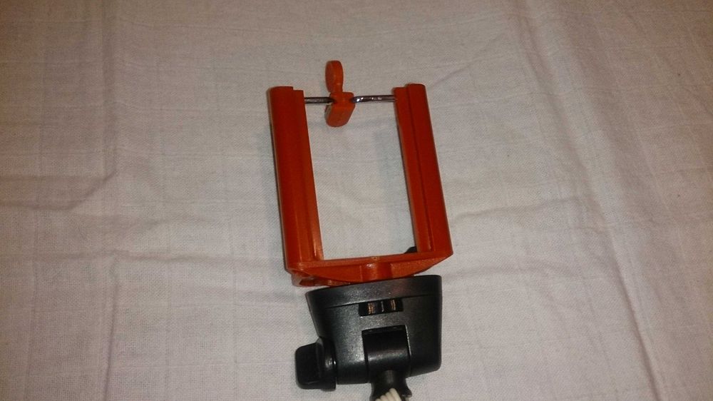 selfie stick, esticador para selfies (edp) em vermelho
