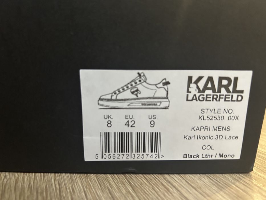 Мужские полуботинки Karl Lagerfeld,43