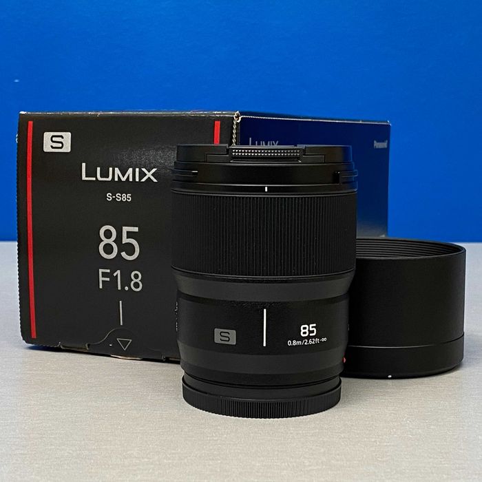 Panasonic Lumix S 85mm f/1.8 | NOVA | 3 ANOS DE GARANTIA