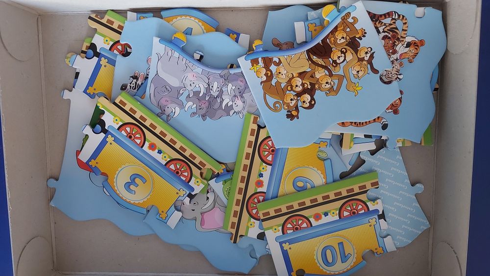 Puzzle edukacyjne, 4+