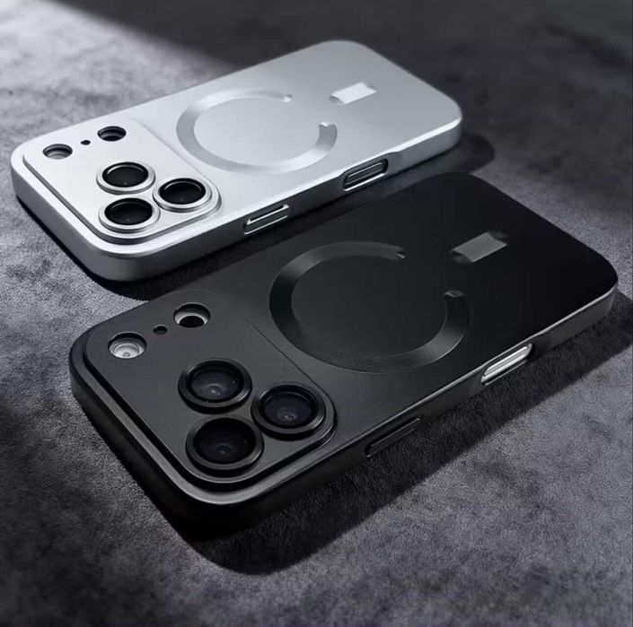 Чохол з MagSafe на Айфон/Чехол магсейф iPhone/Bce модели до 17 Pro Max
