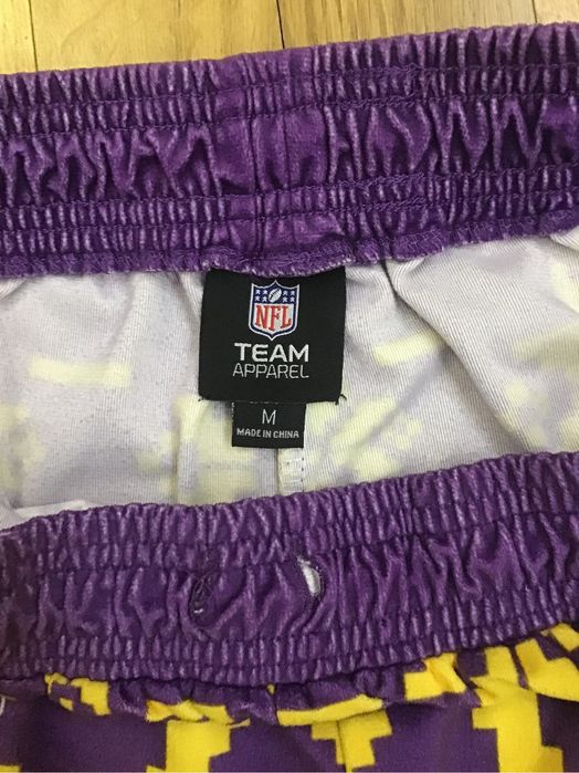 Штани домашні новорічні олені вікінг фіолетові унісекс