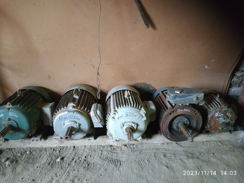 Електро мотори Квт.17;13;12;15;6,5.