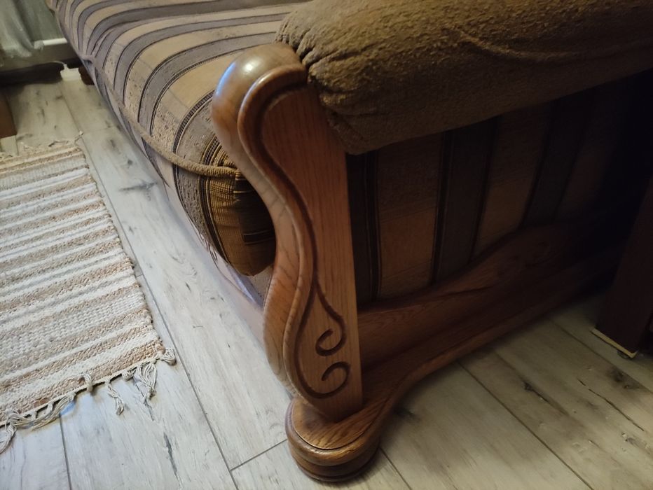 Komplet wypoczynkowy -kanapa + 2 fotele