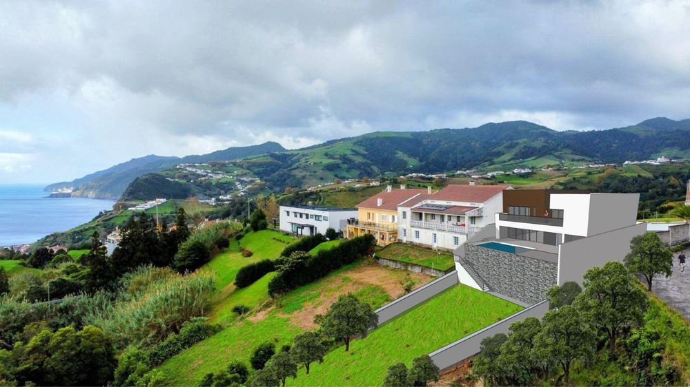 Terreno vista mar com projeto