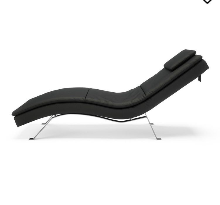 Fotel wypoczynkowy / skóra naturalna