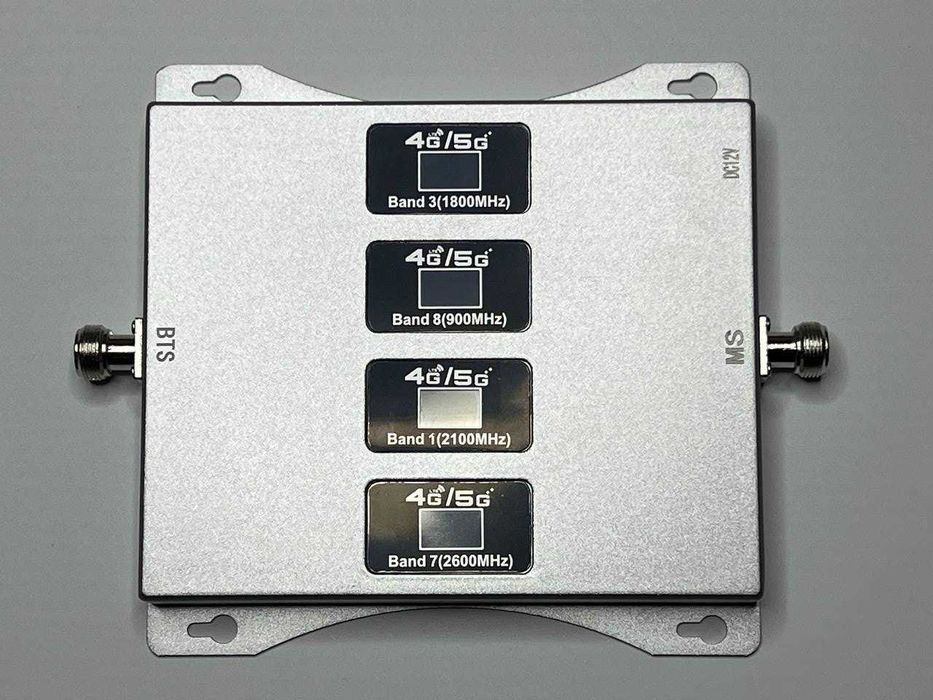 Репитер GSM  4 диапазона 900 1800 2100 2600, усилитель связи 3G 4G LTE