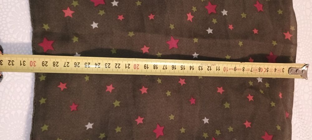 Komin na szyję w kwiaty