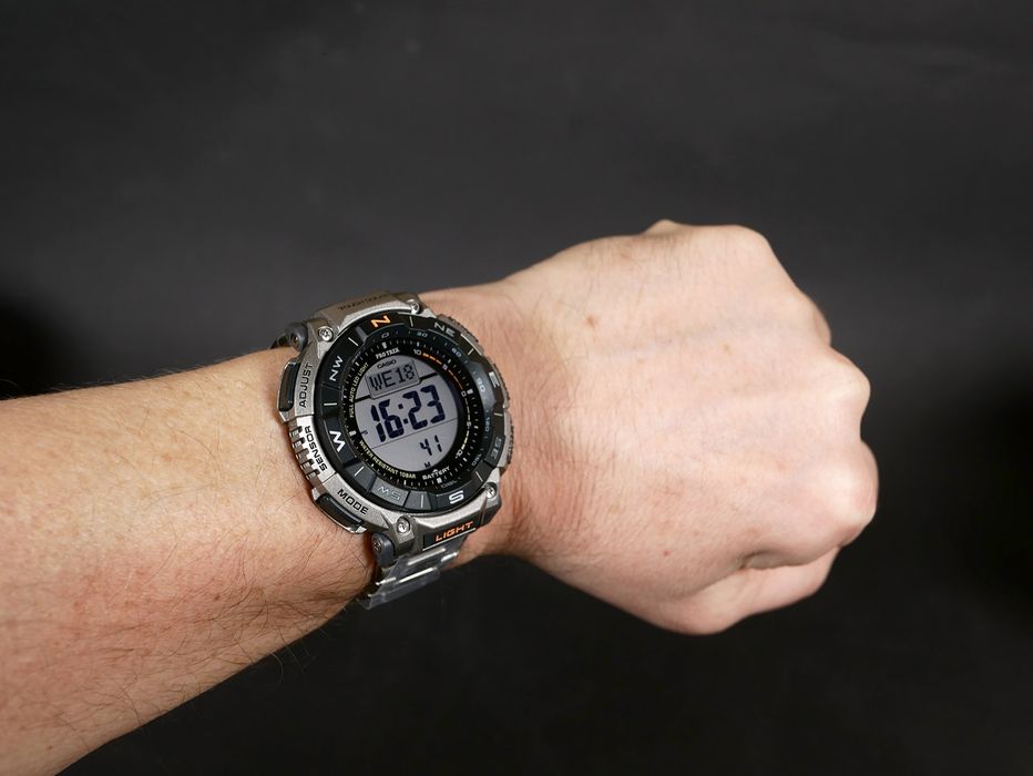 Casio PRG-340T-7 ProTrek з термометром, барометром, альтиметром