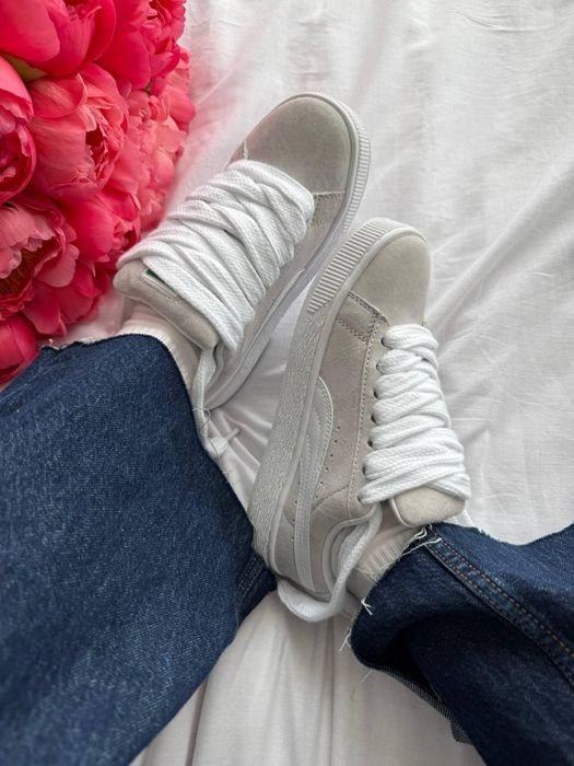 АКЦІЯ! Puma Suede XL Light Grey 37 38 39 40 41 42 43 44 45 пума суеде