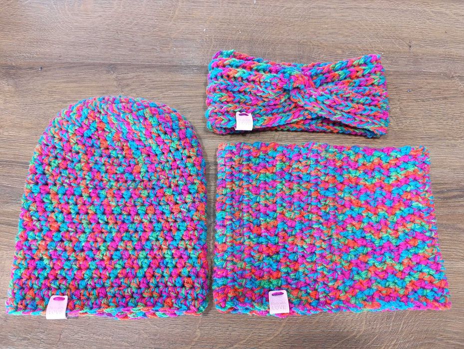 Mitenki / rękawiczki na szydełku