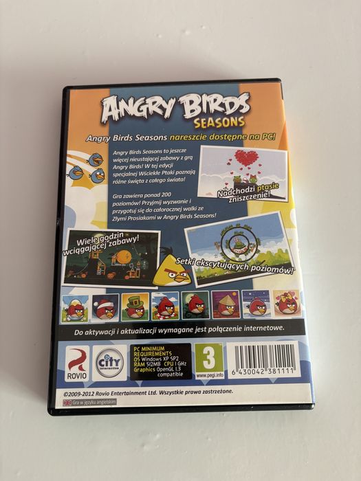 Angry Birds Seasons – PC CD-ROM