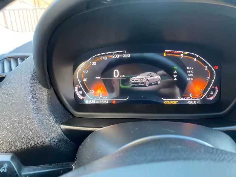 Quadrante Painel Digital 11" BMW Série 1 E81 E82 E87 E88 Cockpit LCD