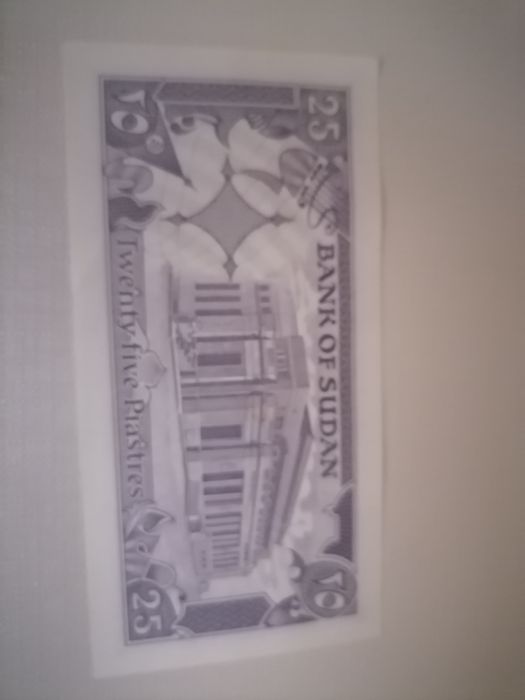 Banknot Sudan 25