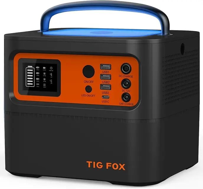 Зарядная станция TIG FOX T500 150000mAh (540 Вт*ч/500 Вт, Li-ion)