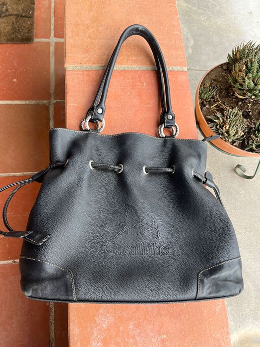 Mala ombro elegante e espaçosa cavalinho