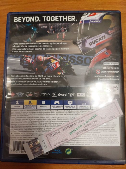PS4 - Moto Gp 20