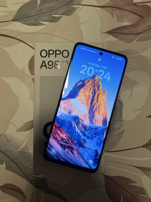 OPPO A98 5G 256GB + Caixa e Carregador