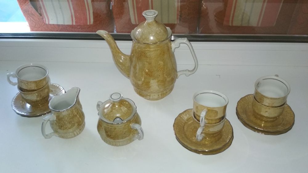 Сервиз кофейный польский Wloclawek Porcelana